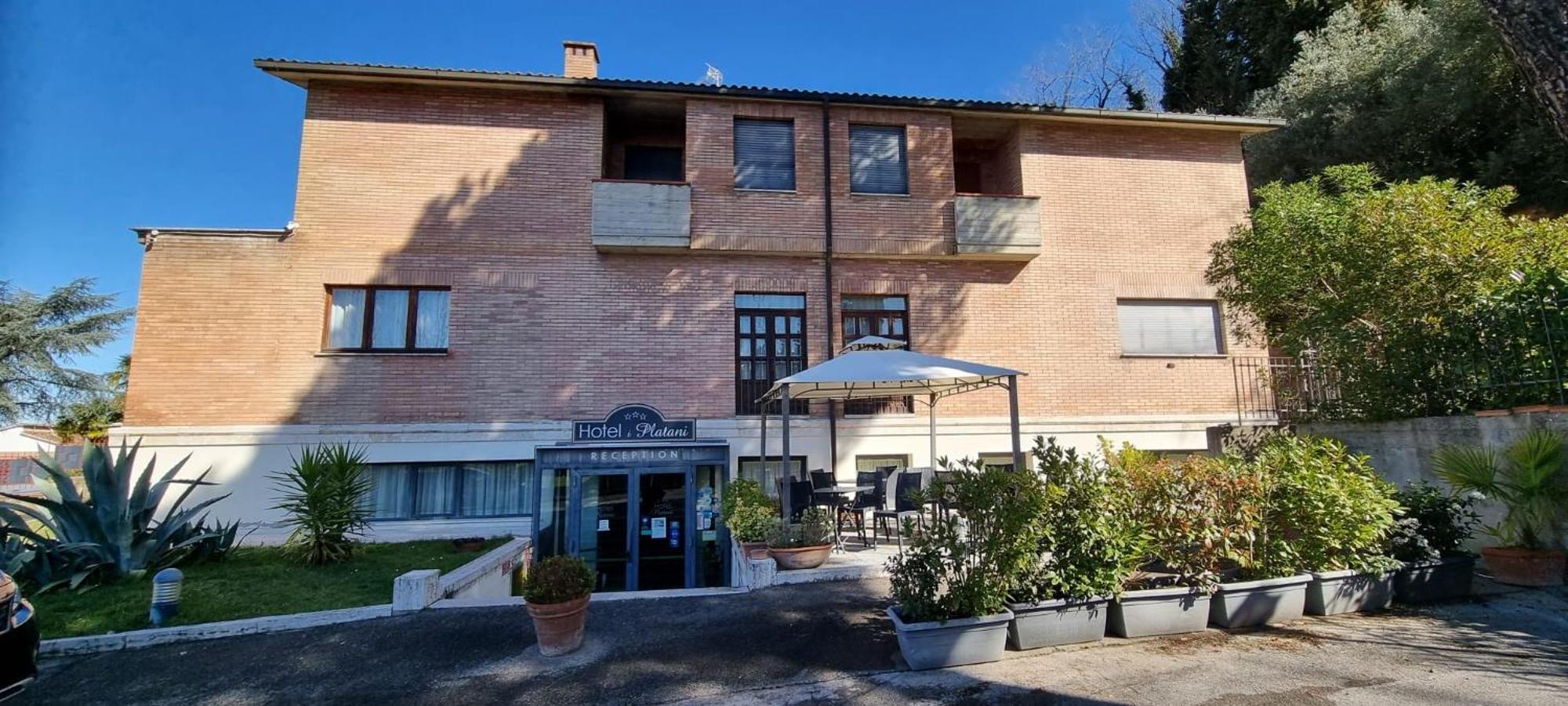 Hotel I Platani Siena Exteriör bild